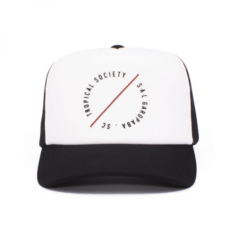 Boné americano de helanca e tela - Frente