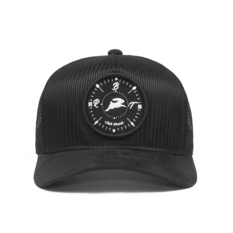 Foto boné trucker todo de tela - Frente