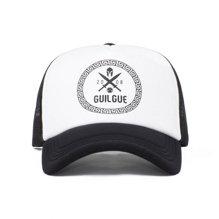 Boné trucker de tela espumado -- Frente