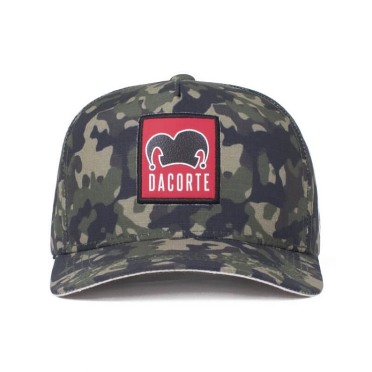 Boné trucker de ripstop camuflado - Frente